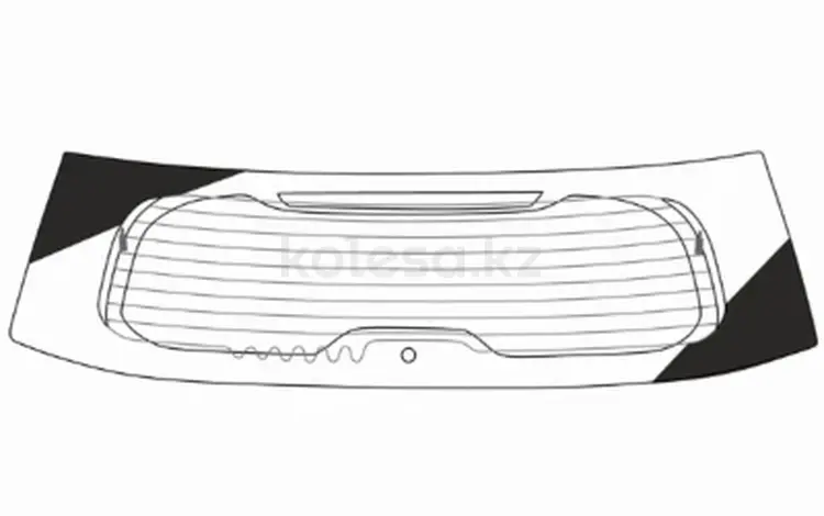 Стекло заднее (Цвет зеленый/ Обогрев)үшін37 500 тг. в Алматы