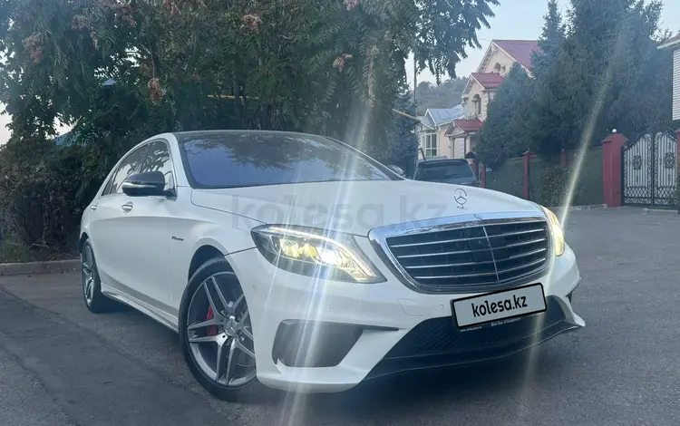 Mercedes-Benz S 63 AMG 2014 годаүшін37 000 000 тг. в Алматы