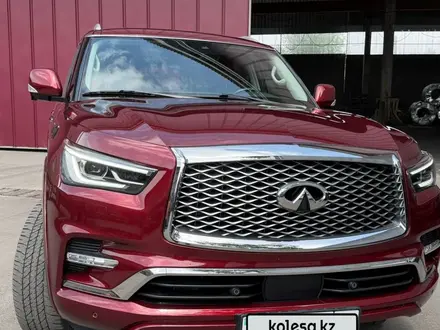 Infiniti QX80 2021 года за 32 500 000 тг. в Алматы – фото 7
