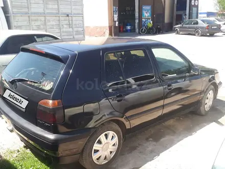 Volkswagen Golf 1995 года за 1 600 000 тг. в Тараз – фото 2