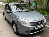 Renault Sandero 2010 года за 3 400 000 тг. в Алматы