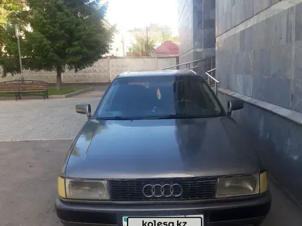 Audi 80 1990 года за 1 350 000 тг. в Тараз – фото 4