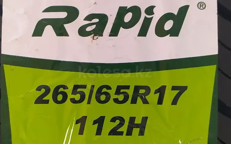 265/65R17 Rapid EcoSaver за 44 500 тг. в Шымкент