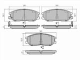 Колодки тормозные передние за 6 350 тг. в Талдыкорган