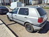 Volkswagen Golf 1992 года за 1 200 000 тг. в Астана – фото 2