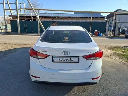 Hyundai Elantra 2014 года за 5 500 000 тг. в Алматы – фото 5