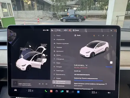 Tesla Model Y 2022 года за 15 000 000 тг. в Алматы – фото 17