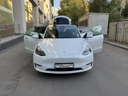 Tesla Model Y 2022 года за 15 000 000 тг. в Алматы – фото 8