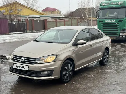Volkswagen Polo 2019 года за 3 300 000 тг. в Астана – фото 2