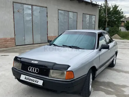 Audi 80 1990 годаүшін750 000 тг. в Тараз – фото 4