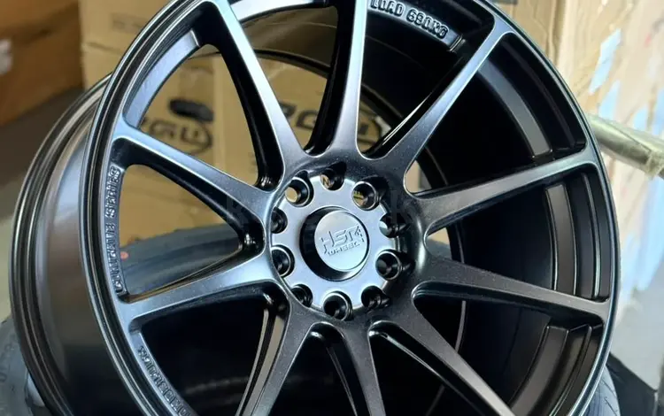 RT Wheels JD 8051 R18x9, 5 5x120 ET30 D73, 1 SEMI MATT BLACK за 320 000 тг. в Алматы