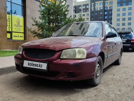 Hyundai Accent 2008 года за 1 680 000 тг. в Астана – фото 2