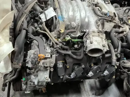 Двигатель Мотор АКПП Автомат VK45DE объемом 4.5 Инфити ФХ45 INFINITI за 520 000 тг. в Алматы – фото 2