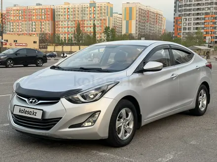 Hyundai Elantra 2016 года за 6 850 000 тг. в Алматы – фото 3