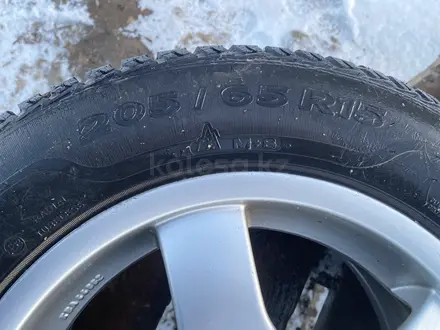 Оригинальные немецкие диски R15 с шинами липучками за 50 000 тг. в Астана – фото 6