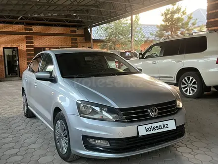 Volkswagen Polo 2018 года за 5 600 000 тг. в Алматы – фото 3