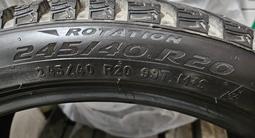 Шины зимние шипованные Pirelli R20 за 250 000 тг. в Астана – фото 3