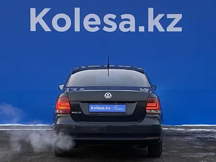 Volkswagen Polo 2015 года за 5 350 000 тг. в Алматы – фото 4