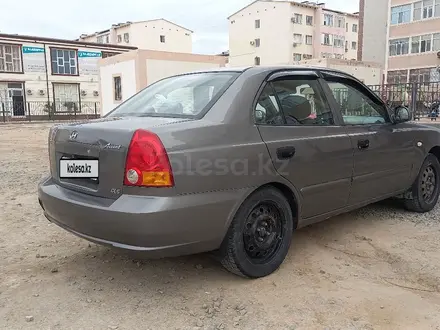 Hyundai Accent 2005 года за 2 750 000 тг. в Актау – фото 3