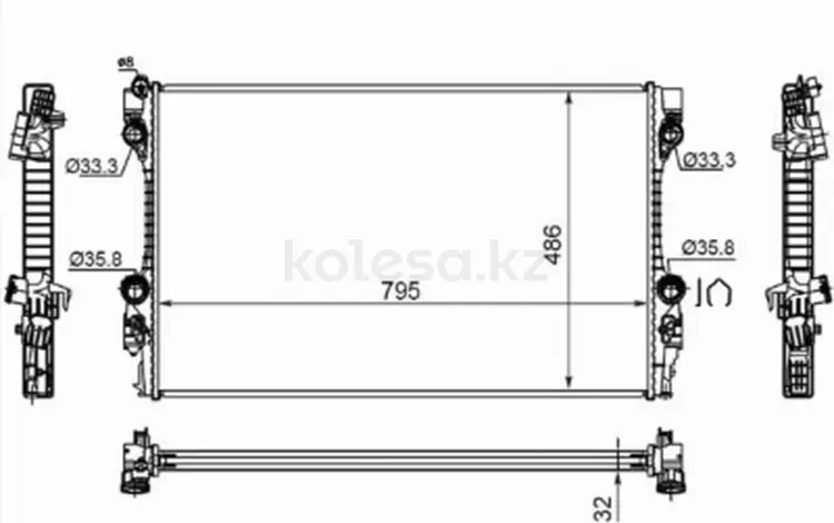 Радиатор за 66 100 тг. в Караганда
