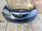 Ноускат морда Mazda 6 GG Дорест 02-05г Галоген Мазда Atenza за 220 000 тг. в Караганда – фото 2