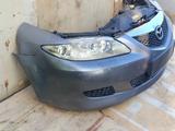 Ноускат морда Mazda 6 GG Дорест 02-05г Галоген Мазда Atenza за 220 000 тг. в Караганда – фото 3