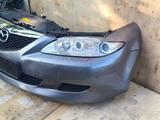 Ноускат морда Mazda 6 GG Дорест 02-05г Галоген Мазда Atenza за 220 000 тг. в Караганда – фото 4