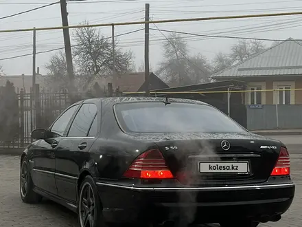 Mercedes-Benz S 55 2002 года за 10 000 000 тг. в Алматы – фото 6