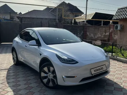 Tesla Model Y 2020 года за 16 500 000 тг. в Алматы – фото 4