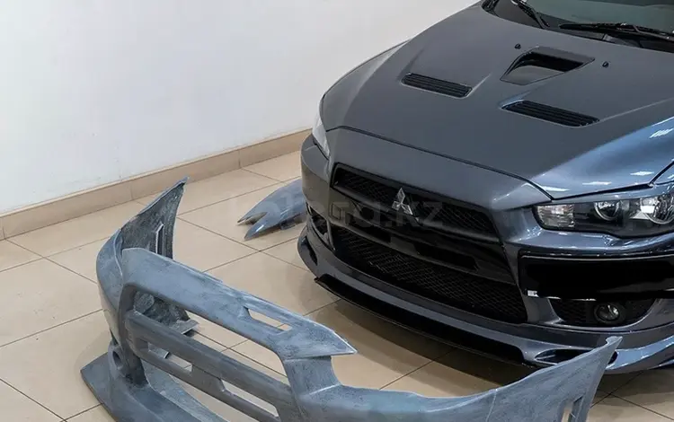 Бампер тюнинг лансер 10 MMC lancer x gt400үшін70 000 тг. в Алматы