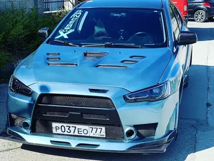 Бампер тюнинг лансер 10 MMC lancer x gt400 за 70 000 тг. в Алматы – фото 4