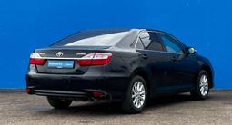 Toyota Camry 2016 годаүшін11 220 000 тг. в Алматы – фото 3