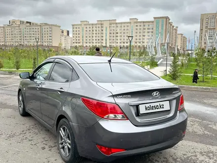 Hyundai Accent 2015 года за 6 000 000 тг. в Астана – фото 2