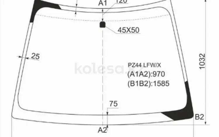 Стекло лобовоеүшін27 050 тг. в Алматы