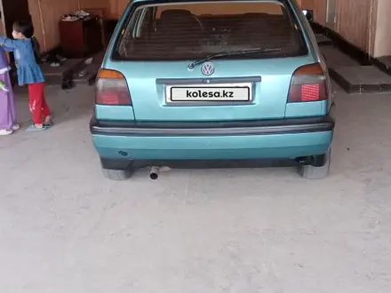 Volkswagen Golf 1993 года за 1 100 000 тг. в Каратау – фото 3