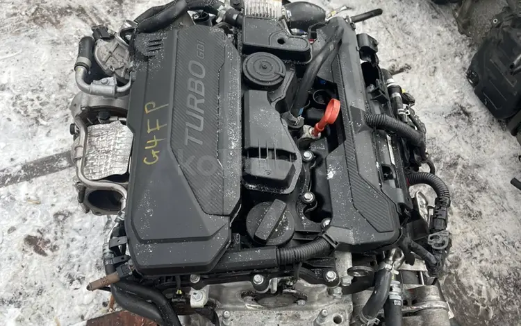 Двигатель 1.6 Turbo G4FP Kia Sportage за 1 450 000 тг. в Алматы