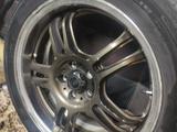 Красивые японские диски R17 с резиной за 220 000 тг. в Алматы – фото 2
