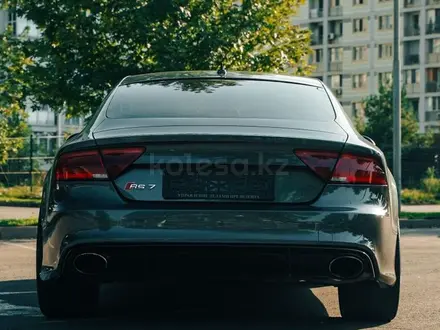 Audi RS 7 2013 года за 26 500 000 тг. в Алматы – фото 5