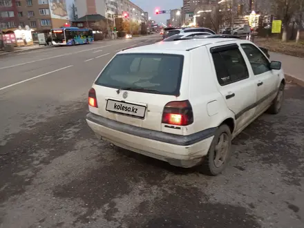 Volkswagen Golf 1993 года за 1 100 000 тг. в Астана – фото 3