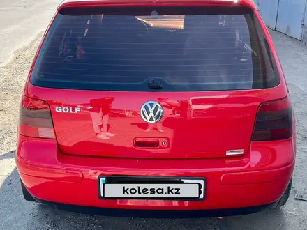 Volkswagen Golf 2001 года за 2 400 000 тг. в Тараз – фото 3