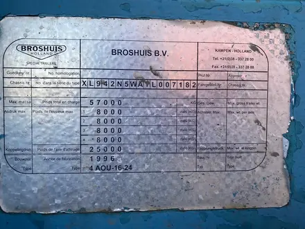 Boschung  Broshus 1996 года за 20 000 000 тг. в Караганда – фото 12