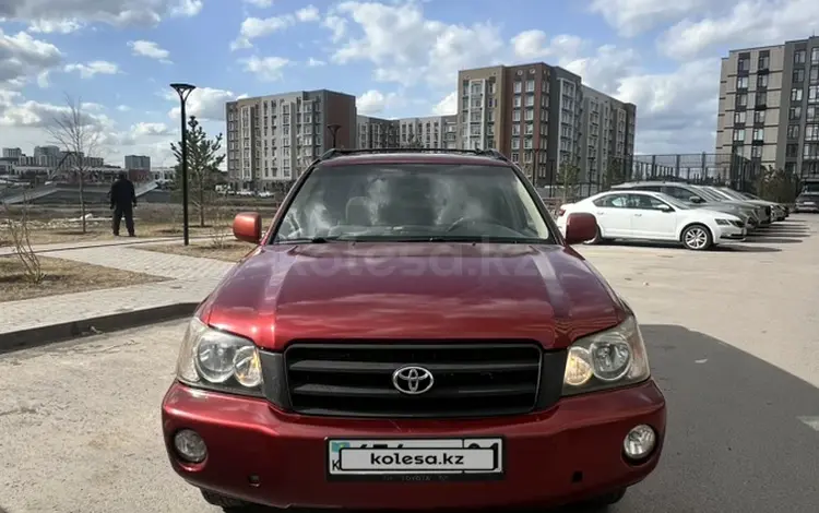 Toyota Highlander 2001 года за 5 400 000 тг. в Астана