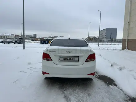 Hyundai Accent 2016 года за 5 400 000 тг. в Астана – фото 4