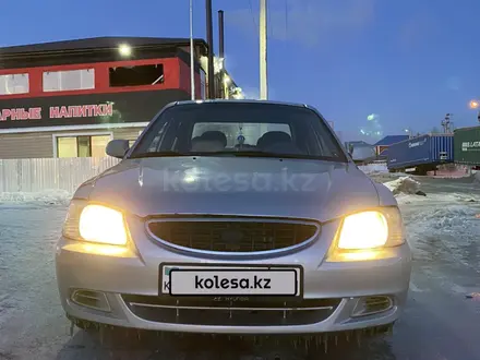 Hyundai Accent 2002 года за 1 600 000 тг. в Актобе – фото 10