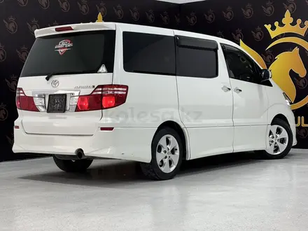 Toyota Alphard 2005 года за 9 500 000 тг. в Шымкент – фото 4