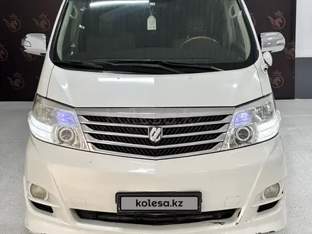 Toyota Alphard 2005 года за 9 500 000 тг. в Шымкент – фото 2