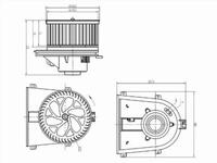 Мотор отопителя салонаfor15 100 тг. в Астана