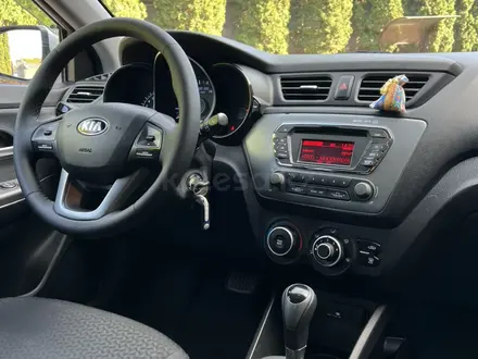 Kia Rio 2014 года за 5 700 000 тг. в Алматы – фото 11