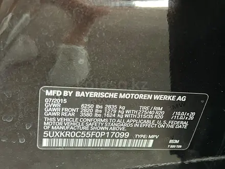 BMW X5 2015 года за 15 350 000 тг. в Алматы – фото 28