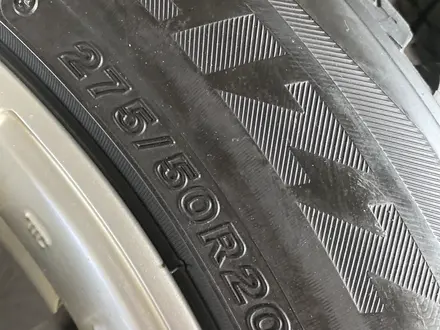 Резина зимняя из Японии Bridgestone 275/50/20үшін250 000 тг. в Алматы – фото 2